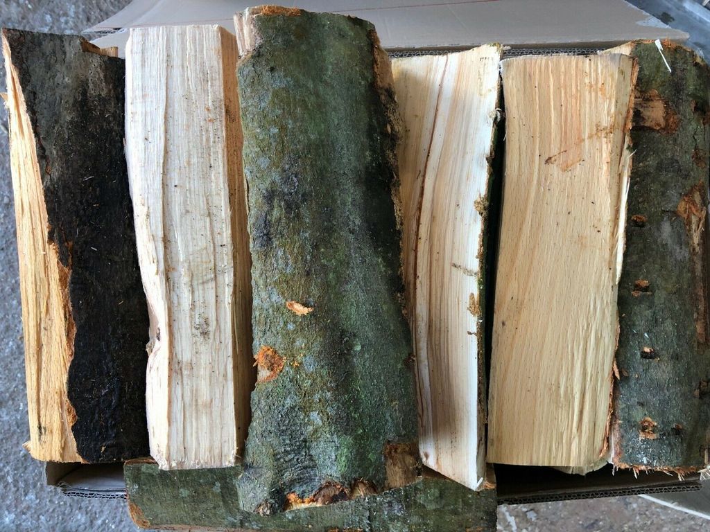 270 kg Buchenholz für Kamin - Trocken und Ofenfertig, 33 cm Scheitlänge – Ansicht 2