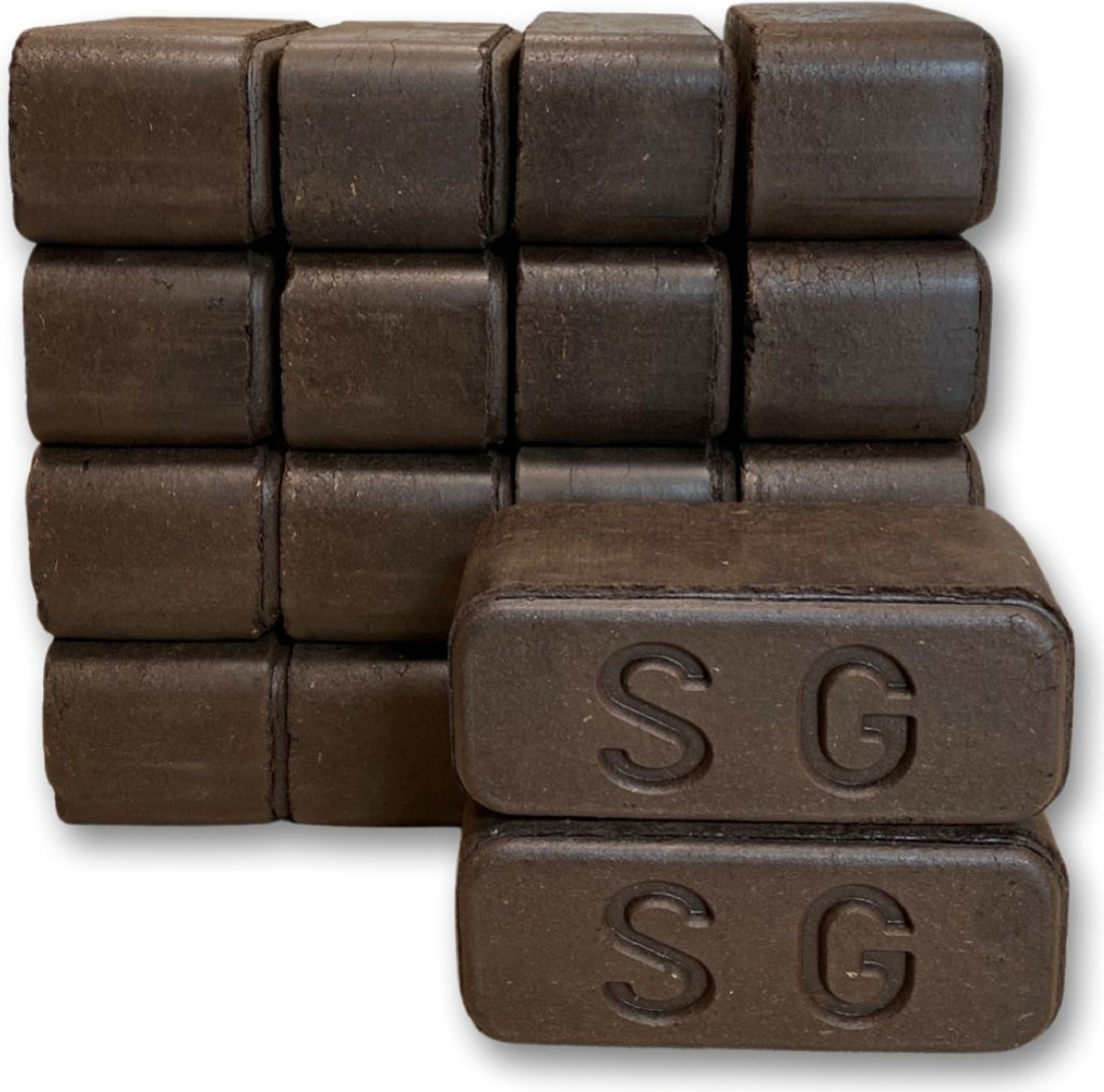 30 kg Premium Torfbriketts aus Deutschland - Hochwertiger Brennstoff für Ofen und Kamin – Ansicht 1