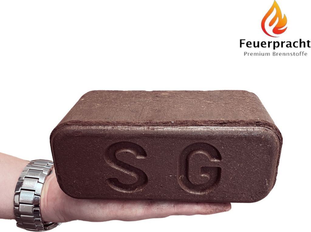 30 kg Premium Torfbriketts aus Deutschland - Hochwertiger Brennstoff für Ofen und Kamin – Ansicht 3