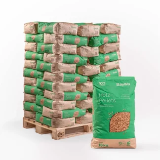 BayWa Holzpellets – 100 Jahre Limited Edition (15 kg Papiersack, 825 kg