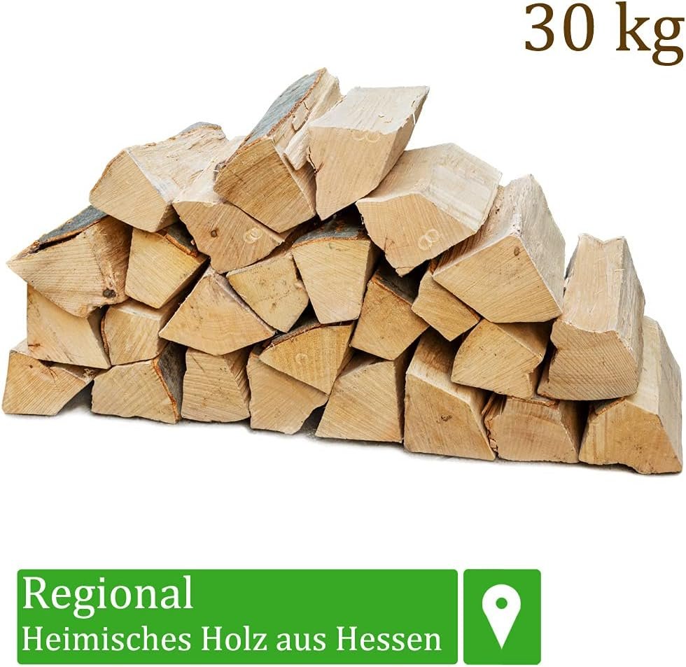 Brennholz Holz 30 kg Für und Kaminofen Feuerschale Grill Buche