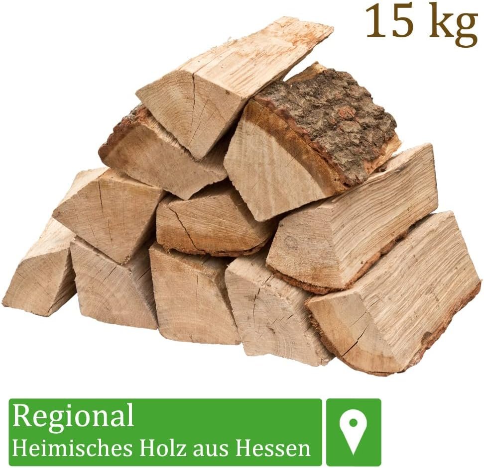 Brennholz Holz Eiche 5-500 kg Für und Kaminofen Feuerschale Grill