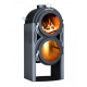 Doppelflammiger Holzofen – LS Pyro Nemo 12 kW | 12 kW – Kaminofen