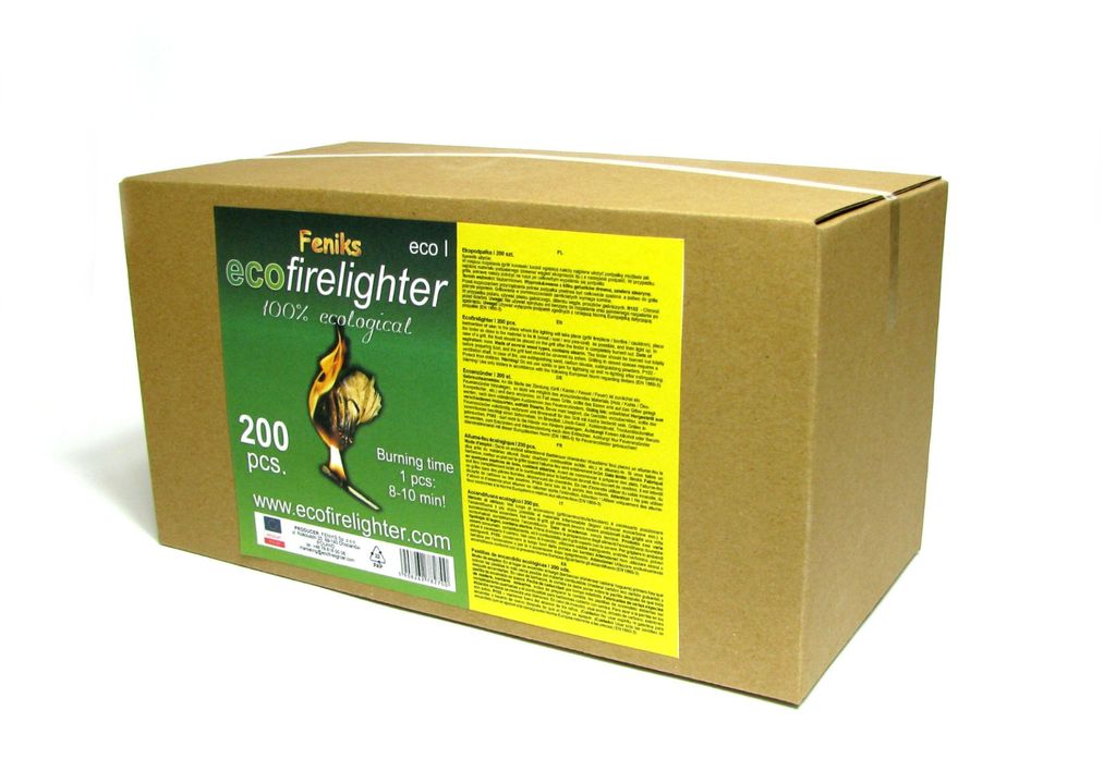 Feniks Ecofirelighter - Umweltfreundlicher Kaminanzünder aus Bienenwachs, 2 kg – Ansicht 3