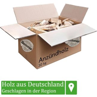 Flameup Anzündholz Buche 30 kg – Hochwertige Anfeuerhilfe für Kamin und Grill – Ansicht 1
