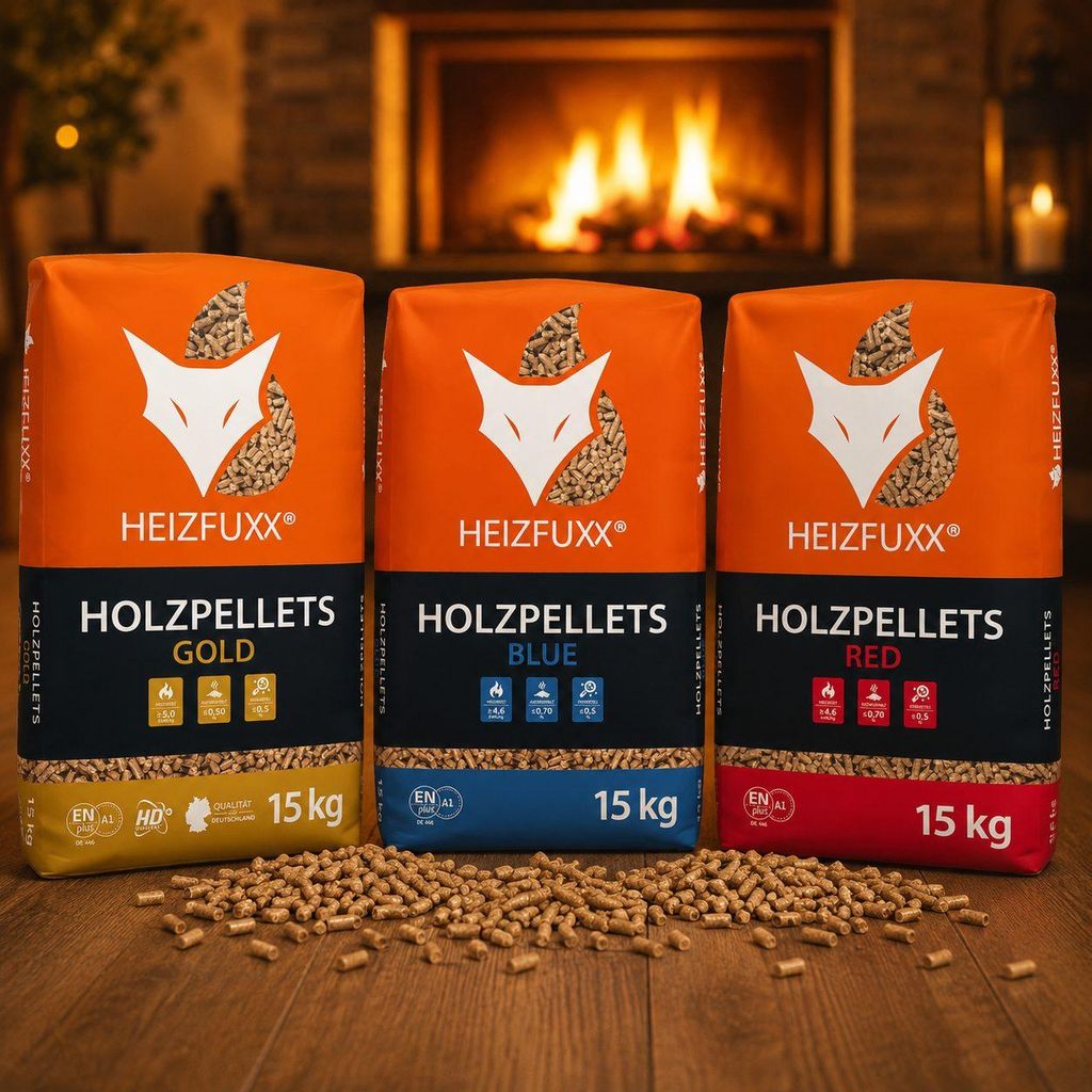Heizfuxx Red ENplus A1 Hartholzpellets - 975 kg Palette, 15kg Sack – Ansicht 5