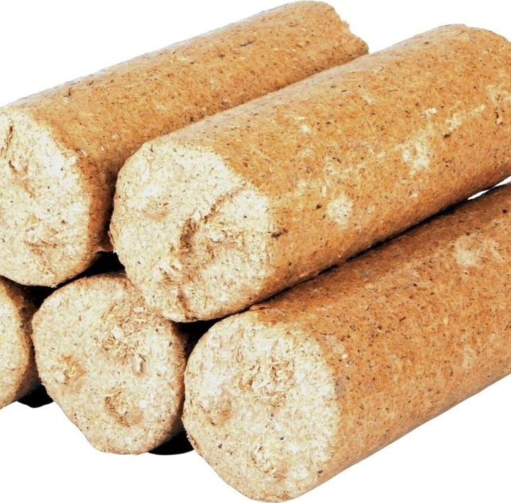 HIT Premium Nadelholz Briketts 10kg für Kamin und Grill – Ansicht 1