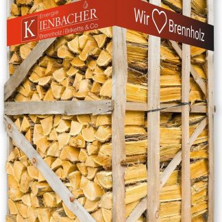 Hochwertiges Akazien-Brennholz 33 cm – 1,8 RM in praktischer Holzbox – Ansicht 1