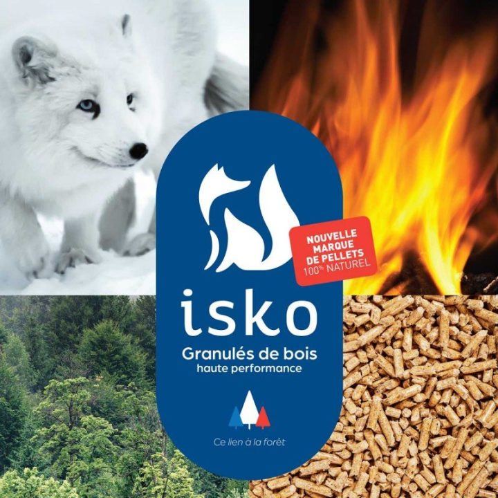 ISKO Pellets-Halbpalette – 35 Säcke – Pelletkamin