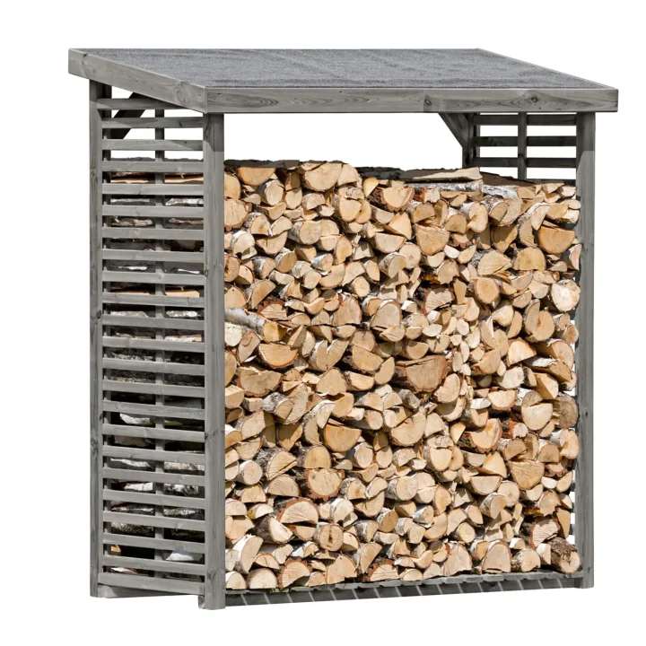 Kaminholzregal FLAMMO L – Kaminofen