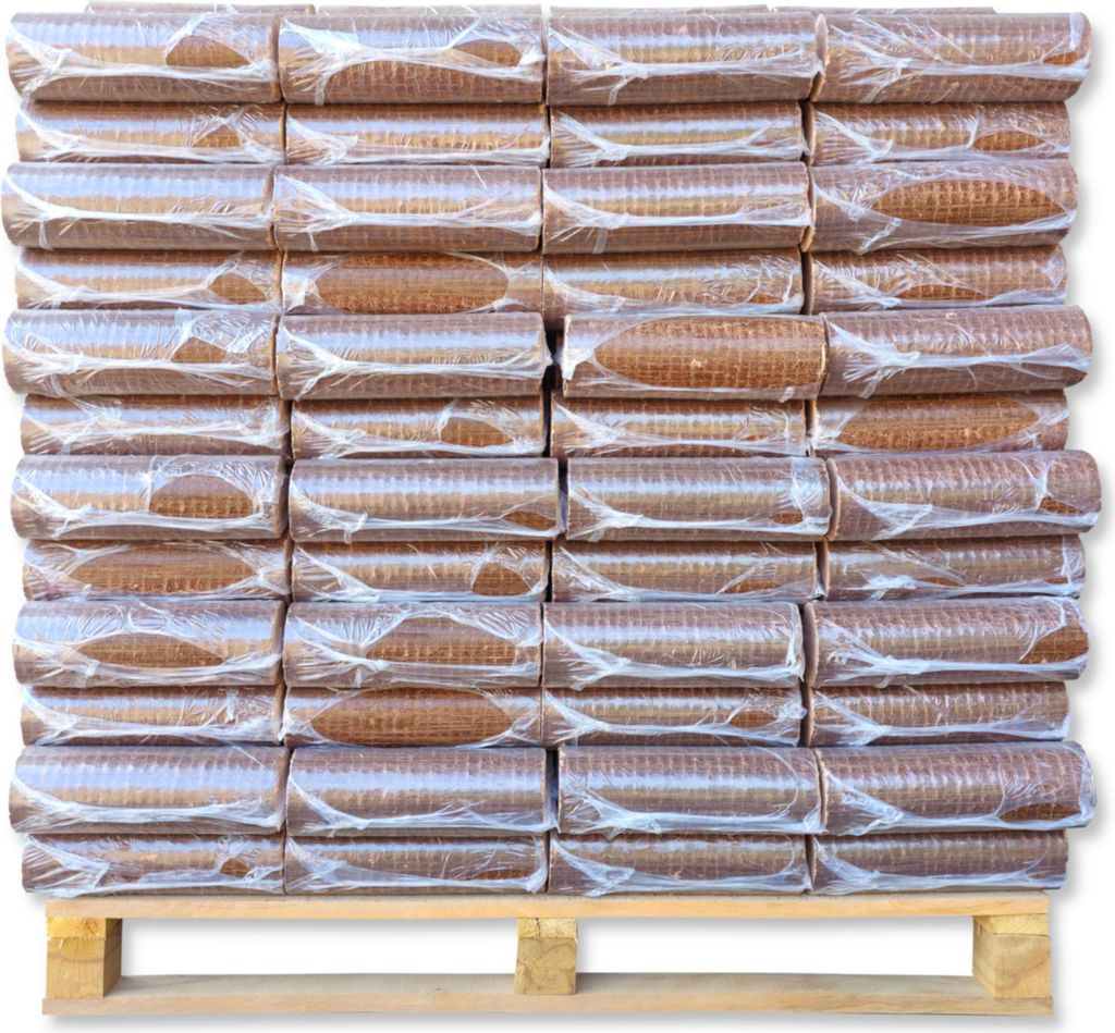 Nestro Hartholzbriketts aus Buche & Eiche – 1000 kg in PE-Bags für optimale Verbrennung – Ansicht 3