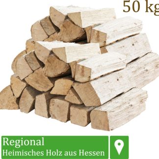 ofi ein Buchenholz Kaminholz mit 50 kg und 33 cm Scheitlänge – Ansicht 1