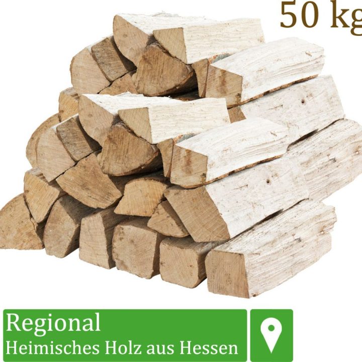 ofi ein Buchenholz Kaminholz mit 50 kg und 33 cm Scheitlänge – Ansicht 1