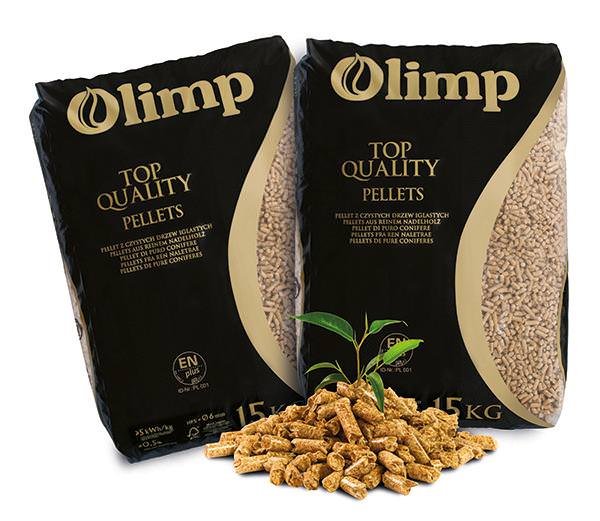 Olimp Holzpellets 6mm ENplus-A1, 65 x 15kg Palette | 6mm – Pelletkamin