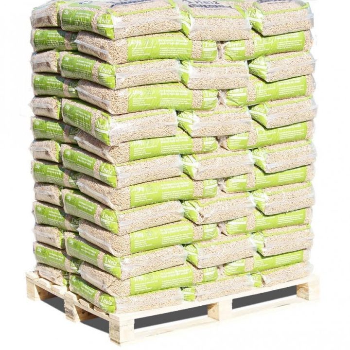 Pellets Holz ENplus A1 / Holzpellets ENplusA1 6mm 66 x 15kg Palette