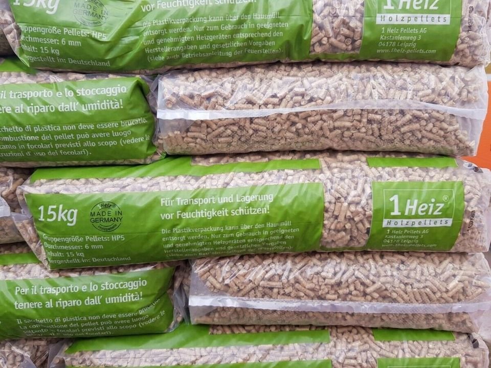 Pellets Holz ENplus A1 / Holzpellets ENplusA1 6mm 66 x 15kg Palette