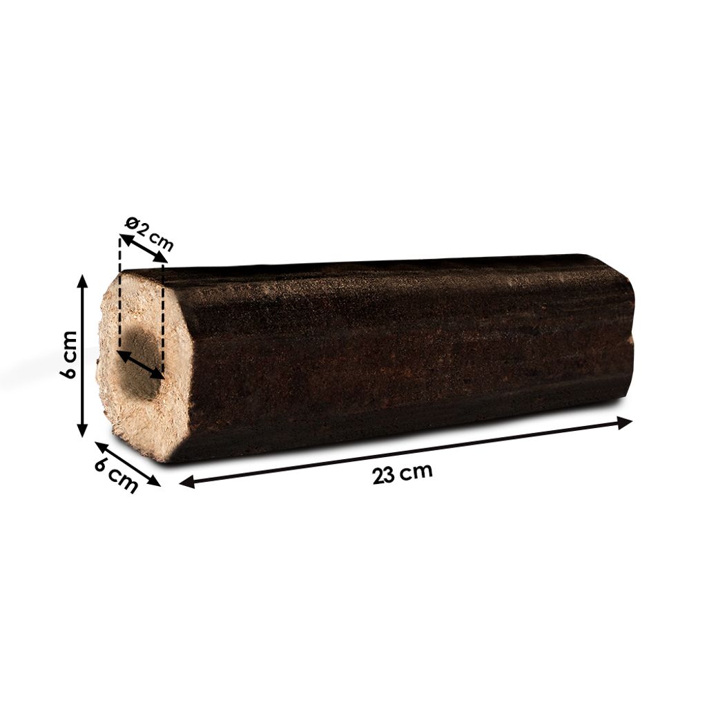 PINI Kay Eichenholzbriketts 30 kg - Umweltfreundliches & Hochwertiges Brennmaterial – Ansicht 3