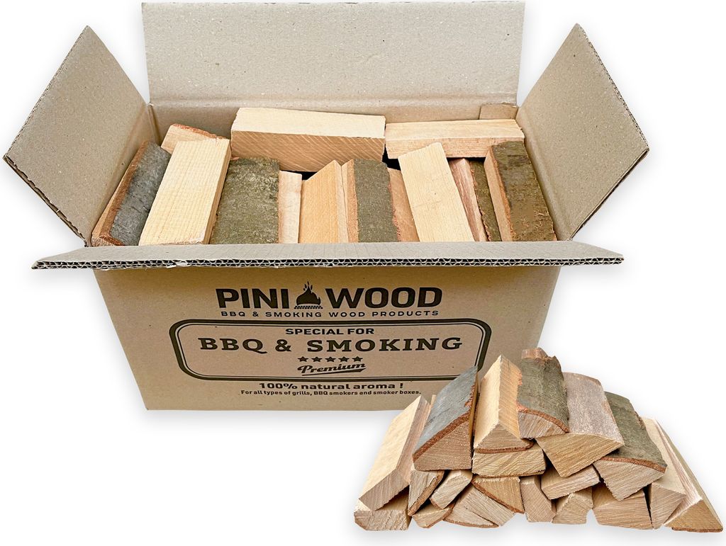 PINI Mini Brennholz Buche 15 cm – Ideal für tragbare Pizzaöfen – Ansicht 1