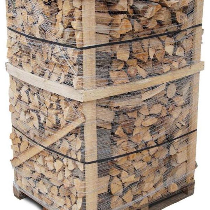 Premium Brennholz Buche, 33 cm Scheitlänge, 2RM, auf Palette – Ansicht 1