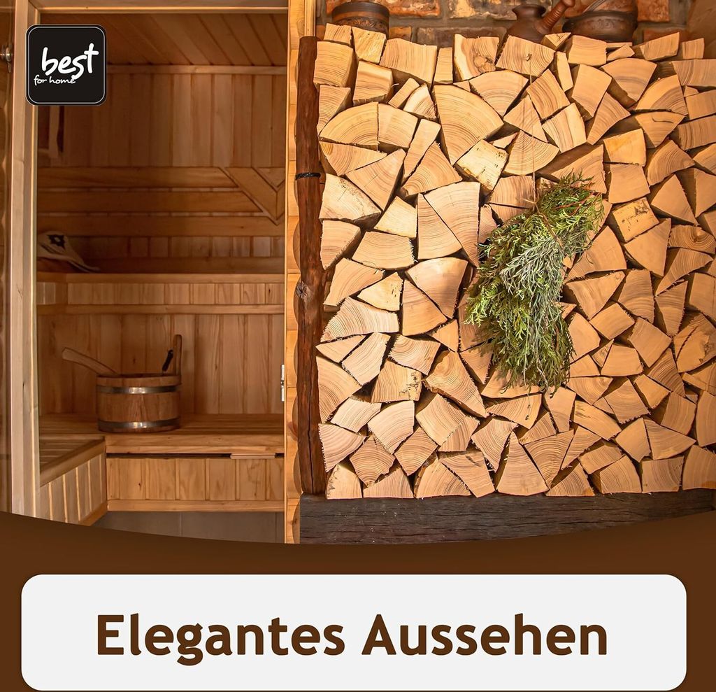 Premium Buche Kaminholz 25 cm – 45 kg, ideal für gemütliches Heizen – Ansicht 4