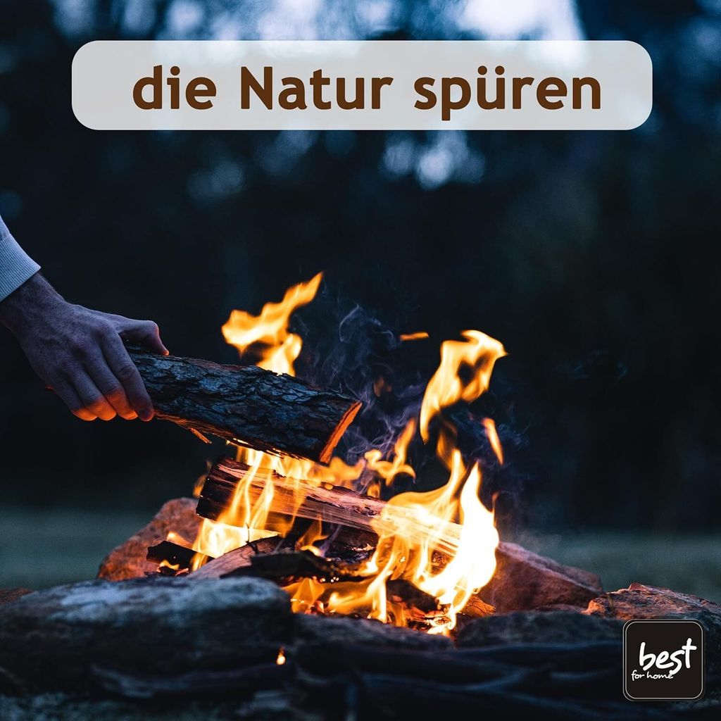 Premium Buche Kaminholz 25 cm – 45 kg, ideal für gemütliches Heizen – Ansicht 5