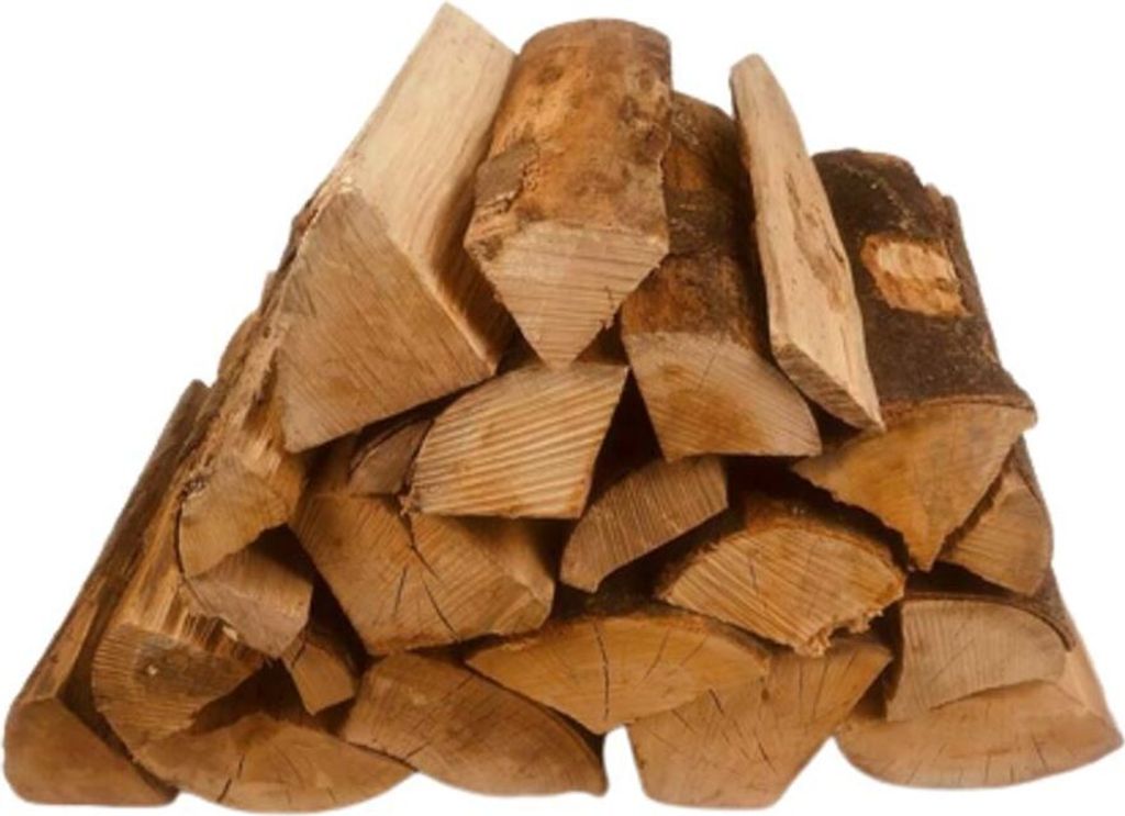 Premium Kaminholz: 90 kg Buchen- und Eschenholz, 25 cm lang – Ansicht 1