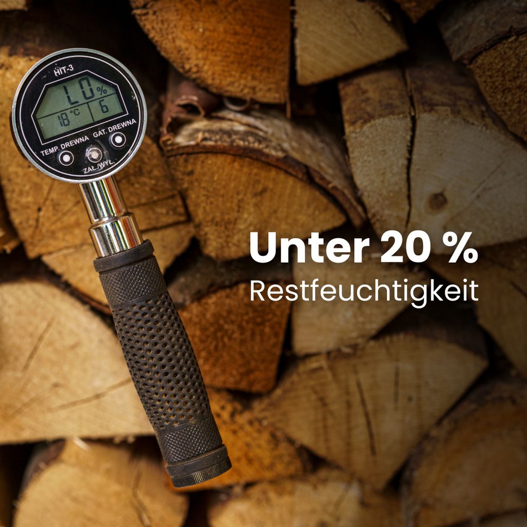 Premium Kaminholz Mix - Buchenholz, 1 RM, 25 cm Scheitlänge, 500 kg – Ansicht 2
