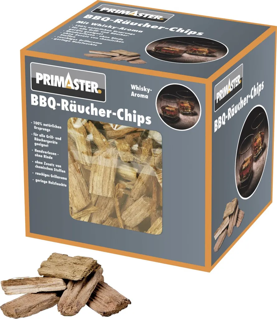 Primaster Räucher-Chips Whisky 600 g – Kaminofen