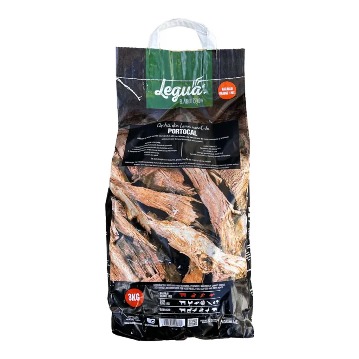 Räucherchips aus Orangenholz im 3kg Beutel | 3kg – Kaminofen