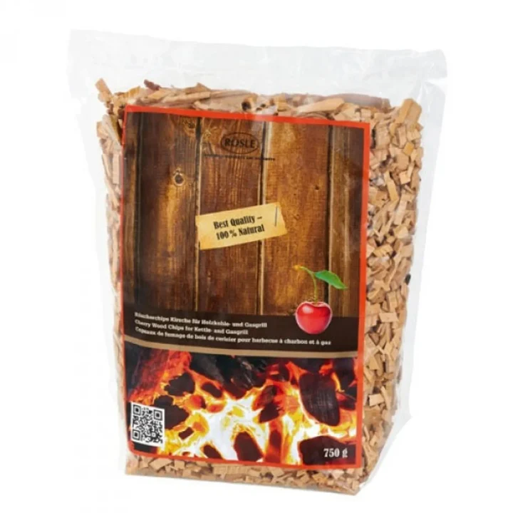 Räucherchips Rösle Kirsche 750g RÖSLE – Kaminofen