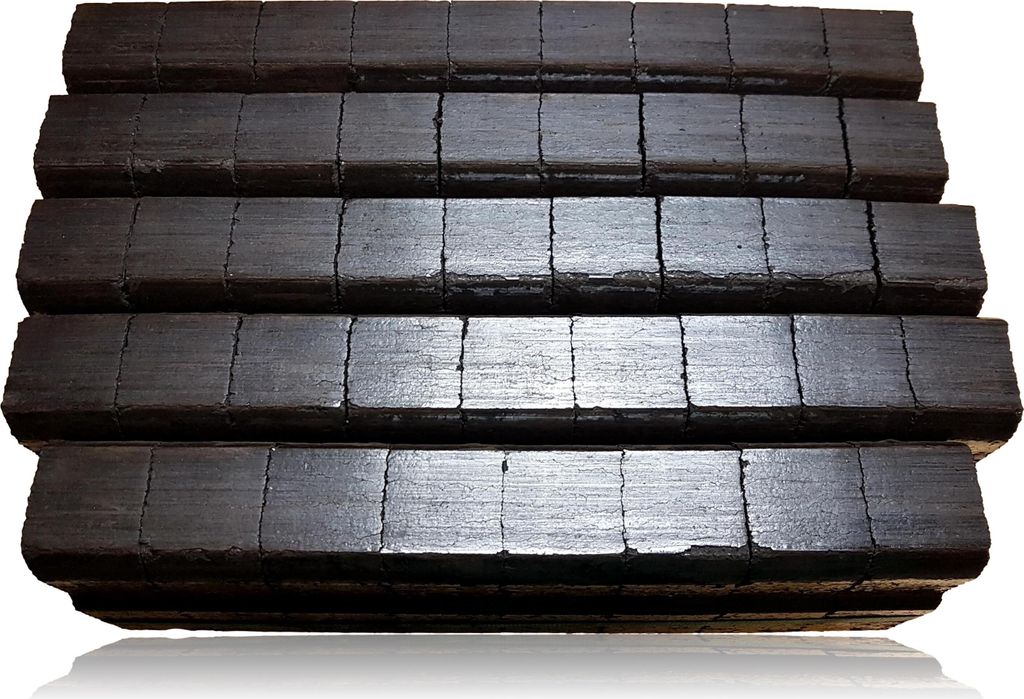 REKORD Braunkohle Briketts 25 kg für Kaminöfen – Ansicht 2
