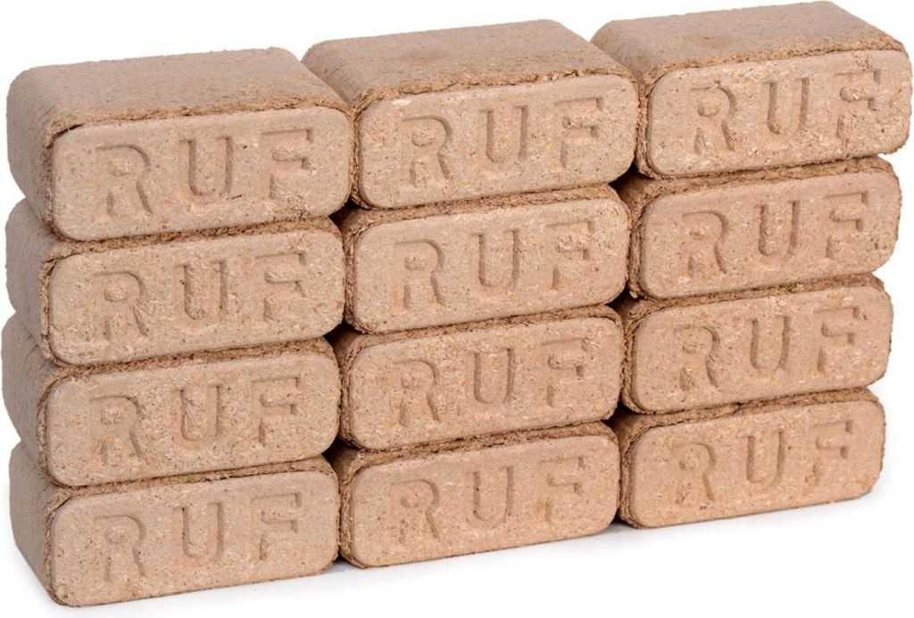 RUF Hartholzbriketts aus 100% Buche, 10 kg für Kamin und Ofen – Ansicht 4