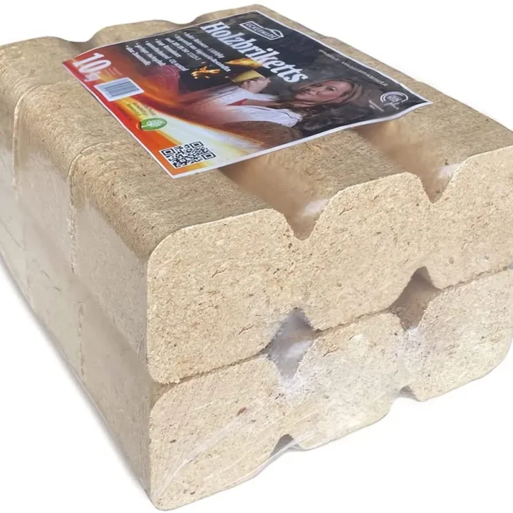 Uckermark Holzbriketts – 2 Pakete, 6 je Paket (20 kg) | 20 kg