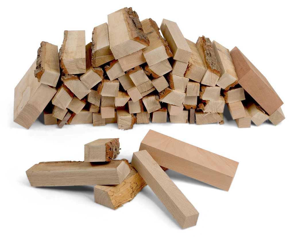 Woodsellers Anzündholz 20kg – Ofenfertiger Hartholz-Mix für Kamin und Grill (Scheitlänge 24 cm) – Ansicht 1