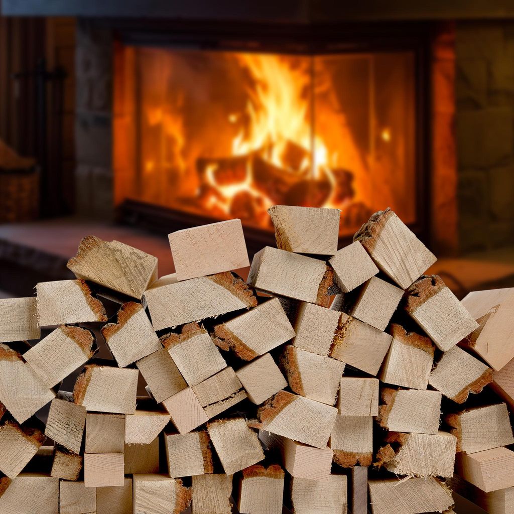 Woodsellers Anzündholz 20kg – Ofenfertiger Hartholz-Mix für Kamin und Grill (Scheitlänge 24 cm) – Ansicht 4